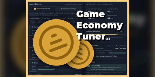 Cover image for Game Economy Tuner