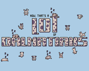 Cover image for Now, that's a LOT of dalmatians