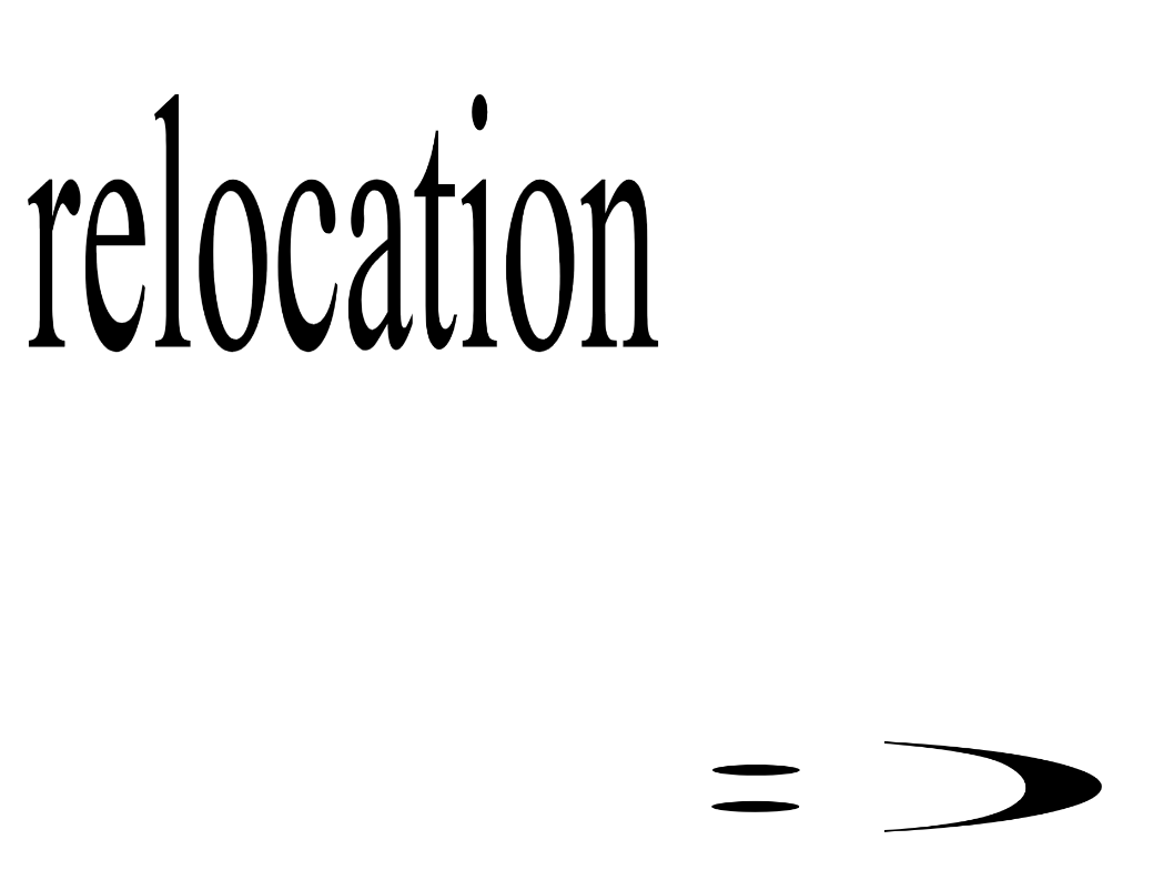 Cover image for relocation