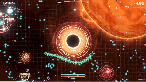 The Serpent coiling past the hole