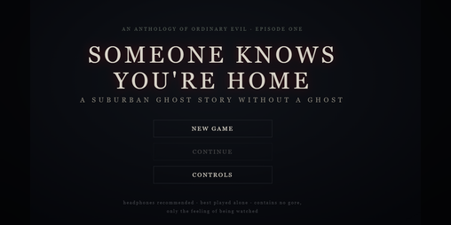 Cover image for Someone Knows You're Home