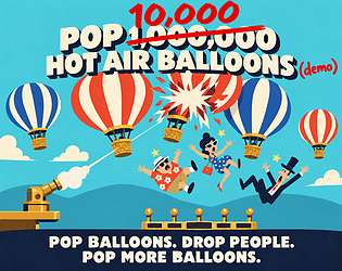 Pop 10,000 Hot Air Balloons (Demo)