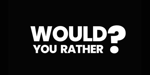 Cover image for WOULD YOU RATHER