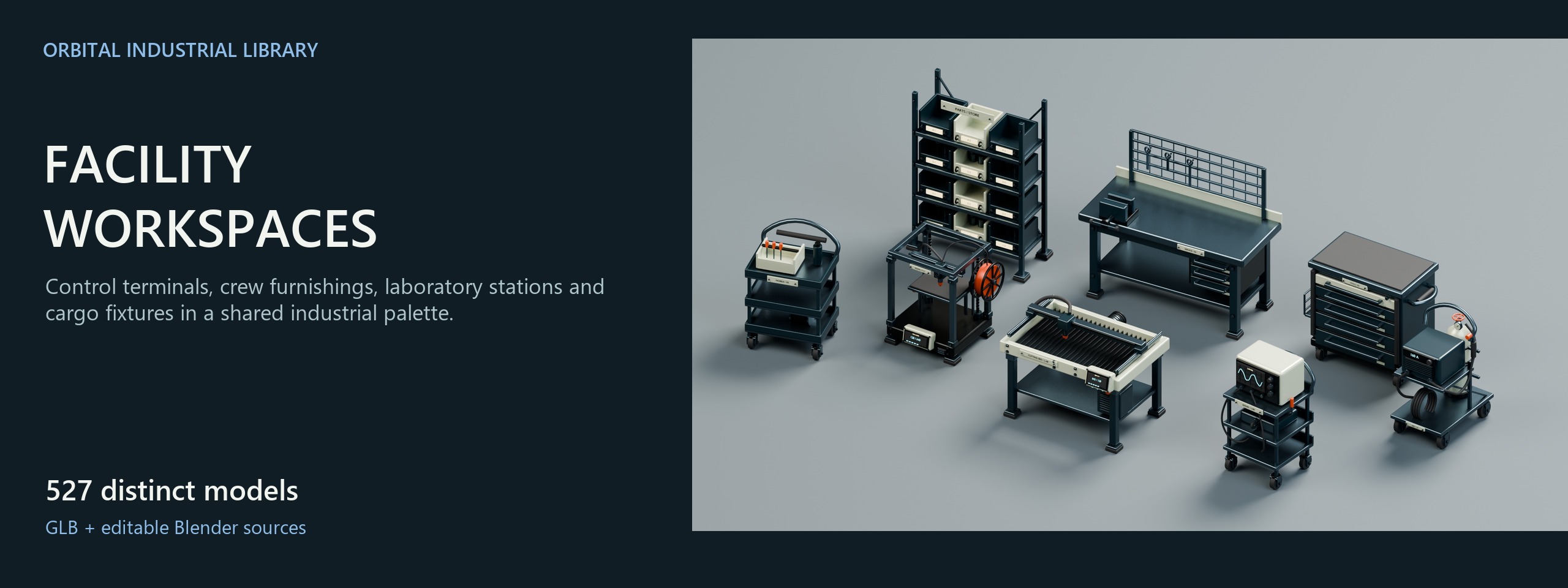 Orbital: Facility Workspaces & Crew Interiors