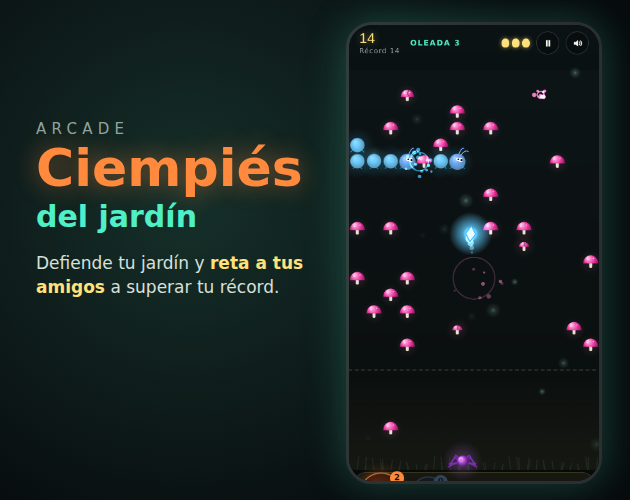 Cover image for Ciempiés del Jardín