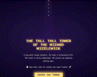 The Tall Tall Tower of The Wizard Wizzlewick  -  cozy game about a wizard's tall tower