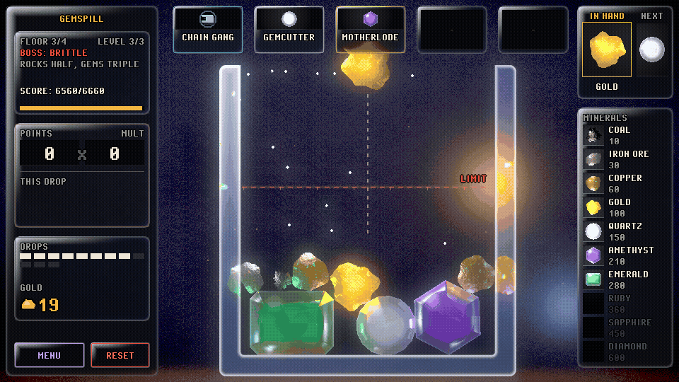 A boss level and its payout