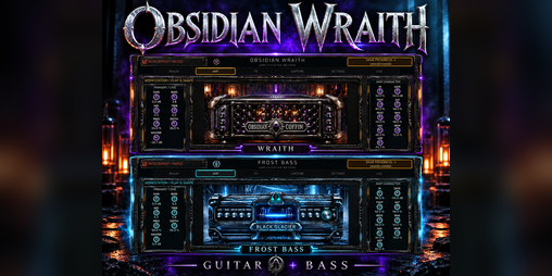 Cover image for Obsidian Wraith — Guitar & Bass Amp Workstation