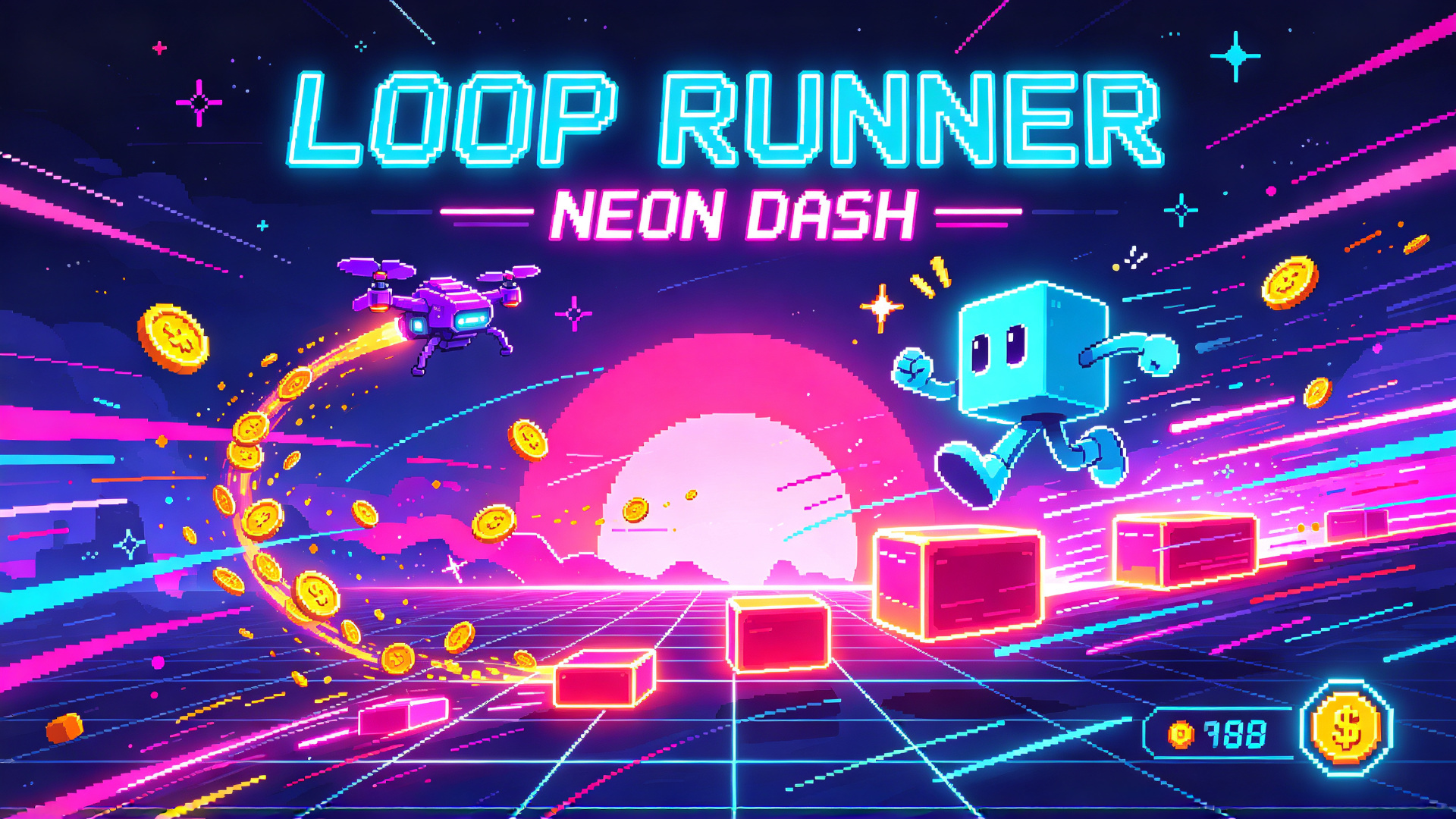 Loop Runner — Neon Dash