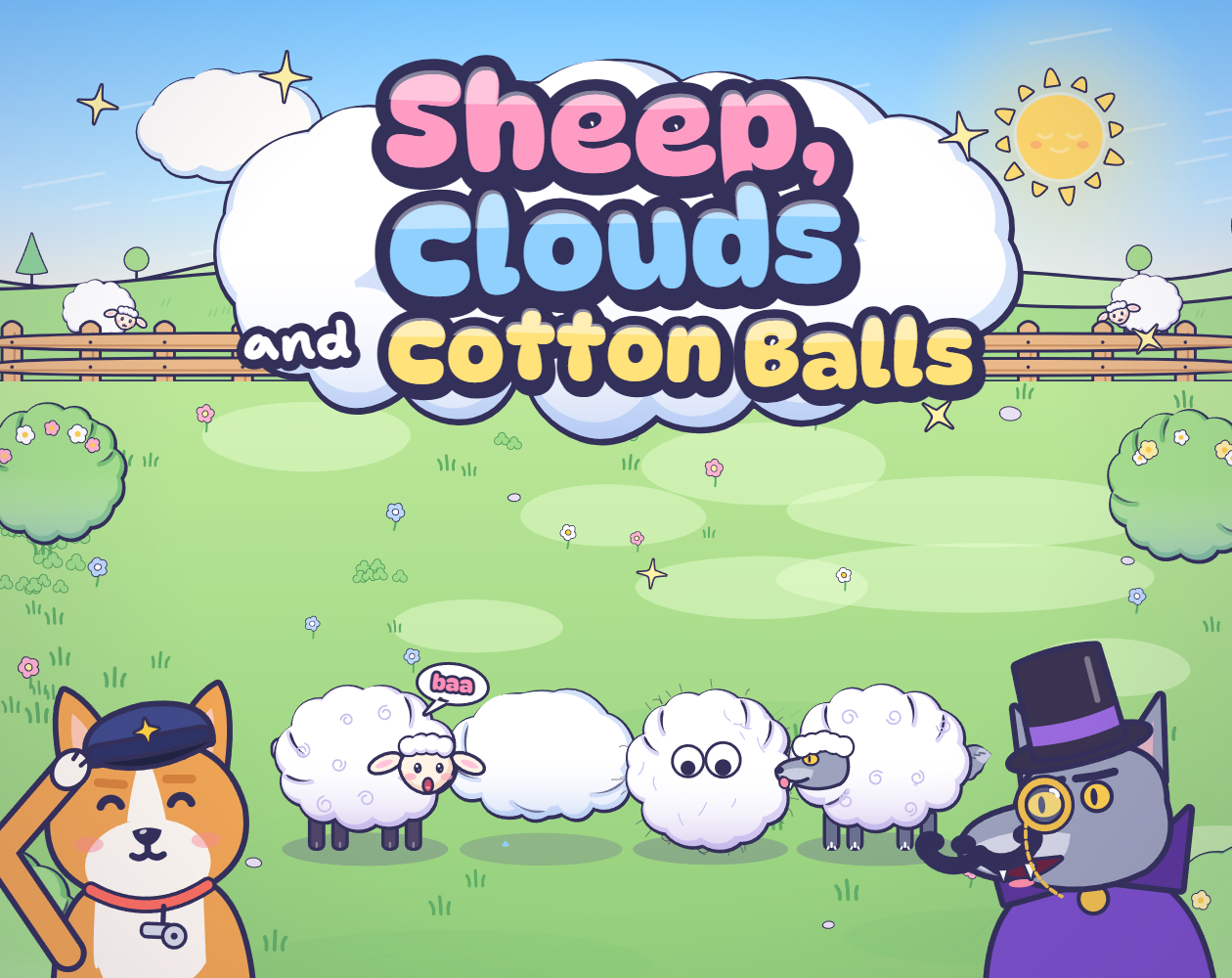 Cover image for Sheep, Clouds and Cotton Balls