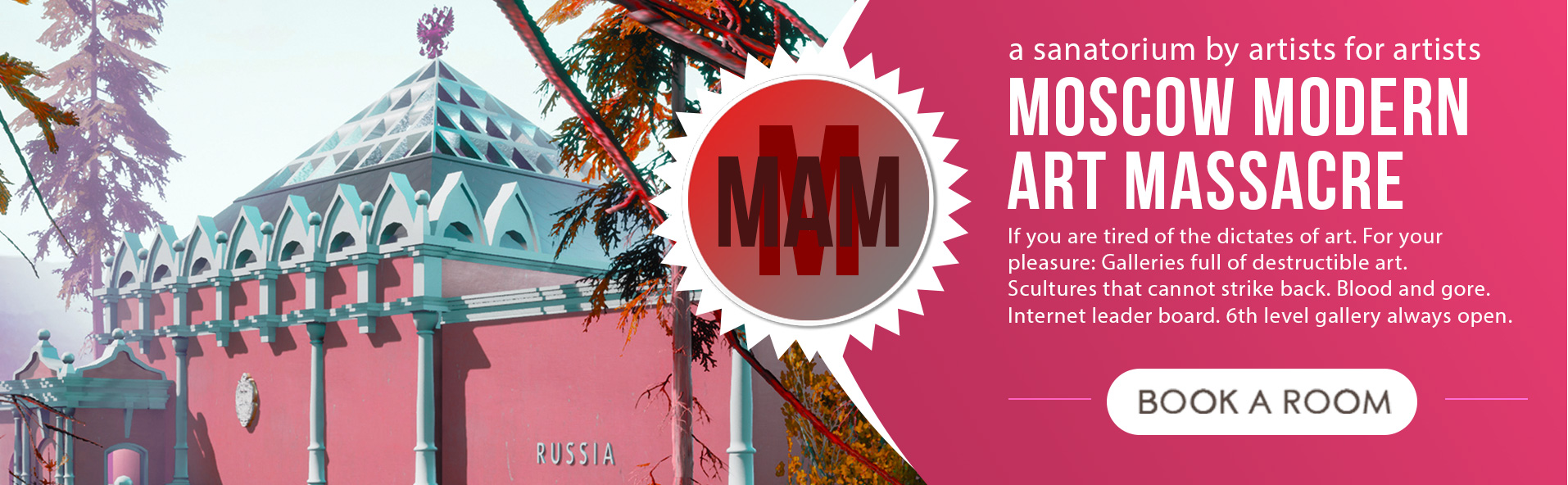 Cover image for Moscow Modern Art Massacre - a shooter by artists for artists