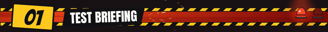 01 // Test briefing