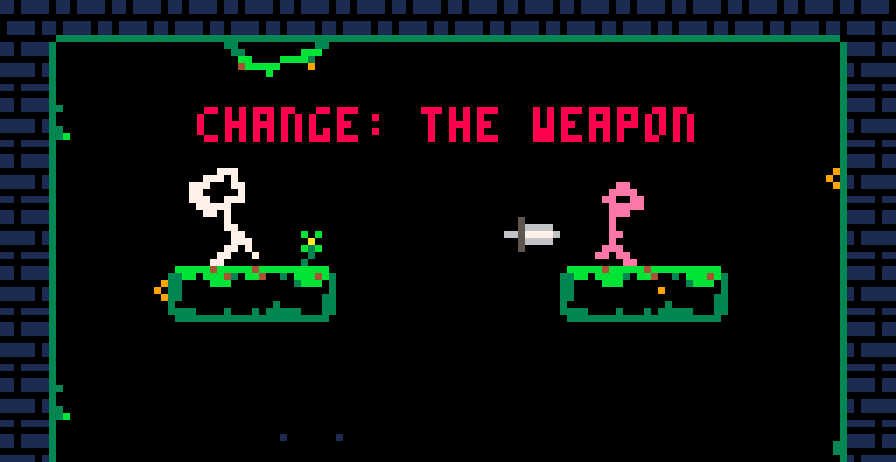 Change: The weapon