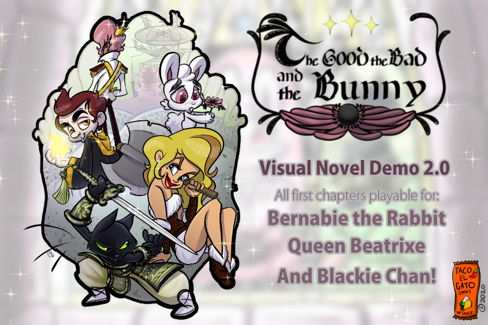 Cover image for The Good The Bad And The Bunny VN DEMO 2.0