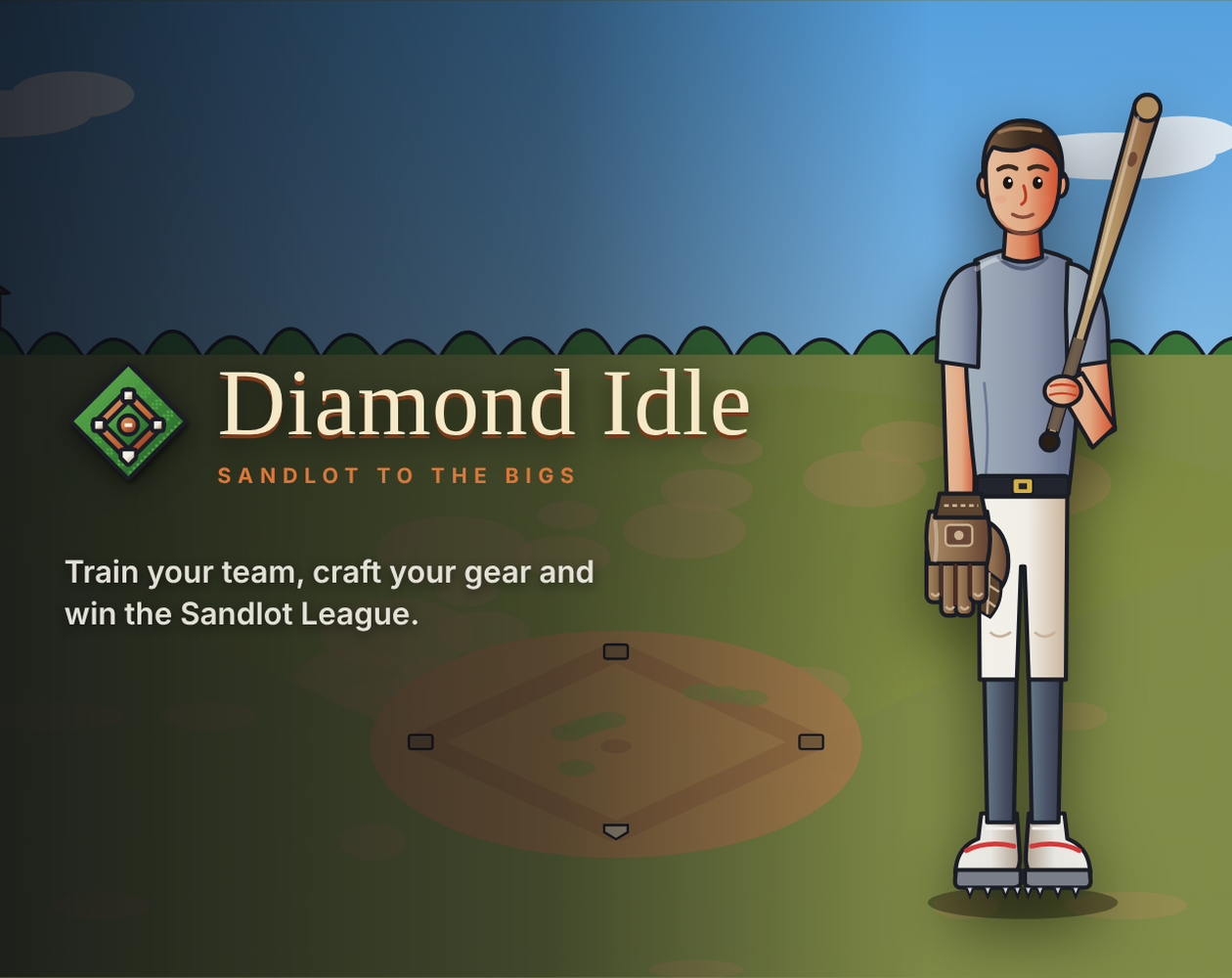 Official creator cover for Diamond Idle