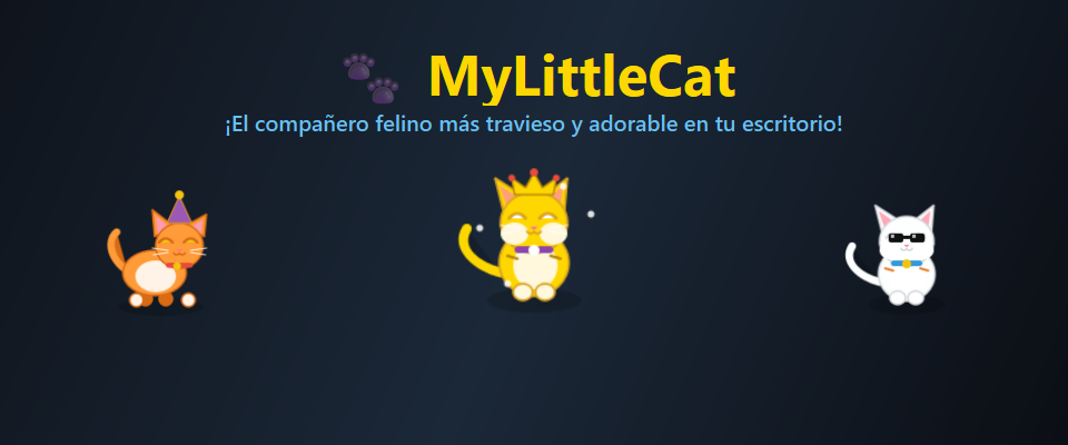 MyLittleCat - Interactive Desktop Pet