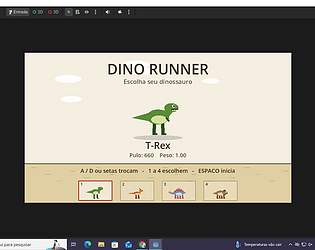 dino run rex