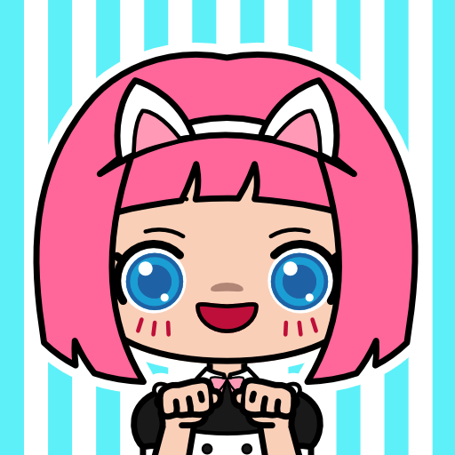 Catalog Avatar Creator: Mascot Winking Chibi Face