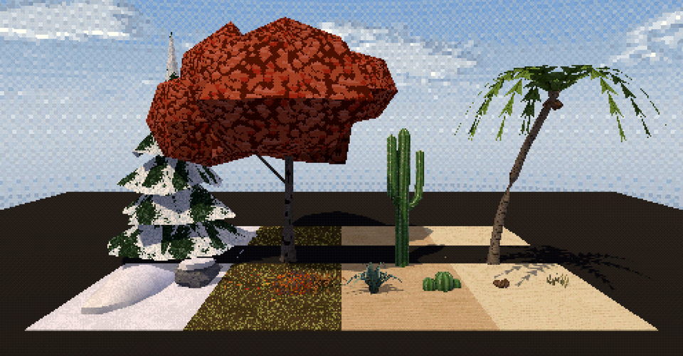 PSX Nature - Seven Biomes Past the Woods