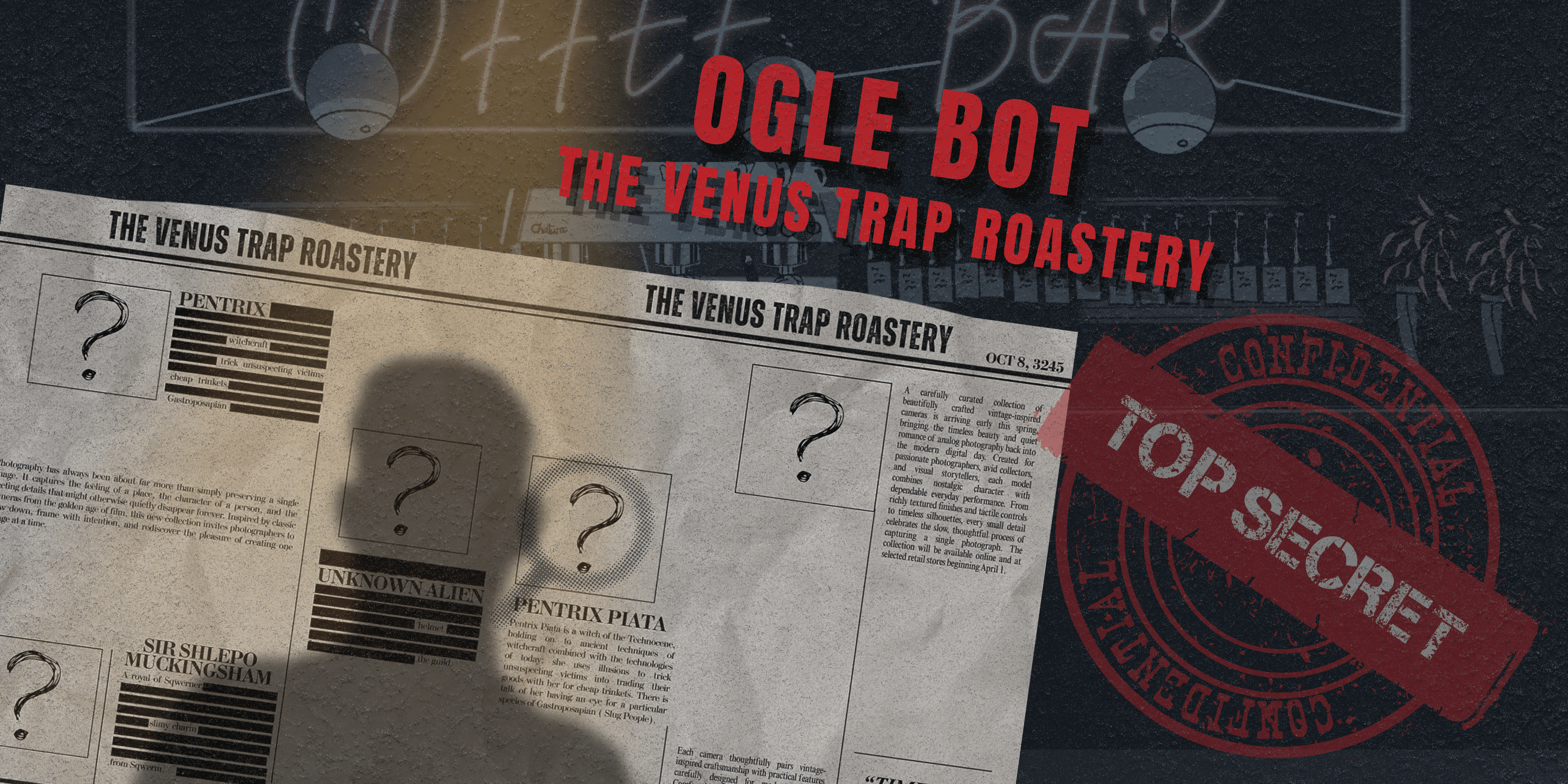Ogle Bot: The Venus Trap Roastery