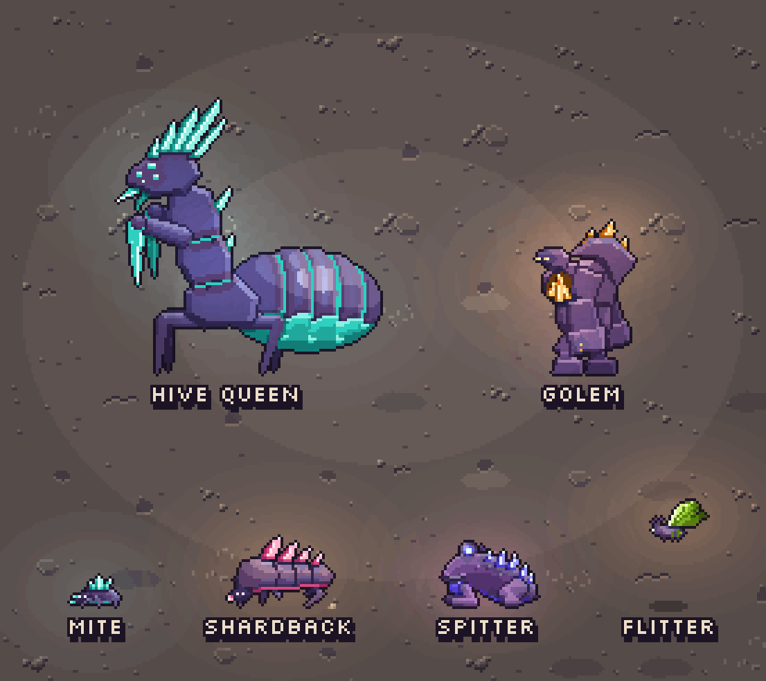KILN DELVE creatures