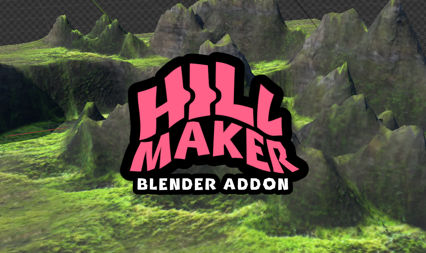 Hill Maker - Blender Terrain Addon