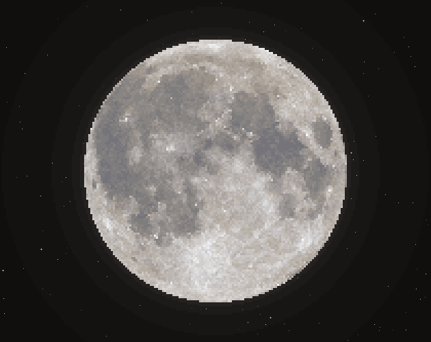 Pixel Moon Phases by grinnch