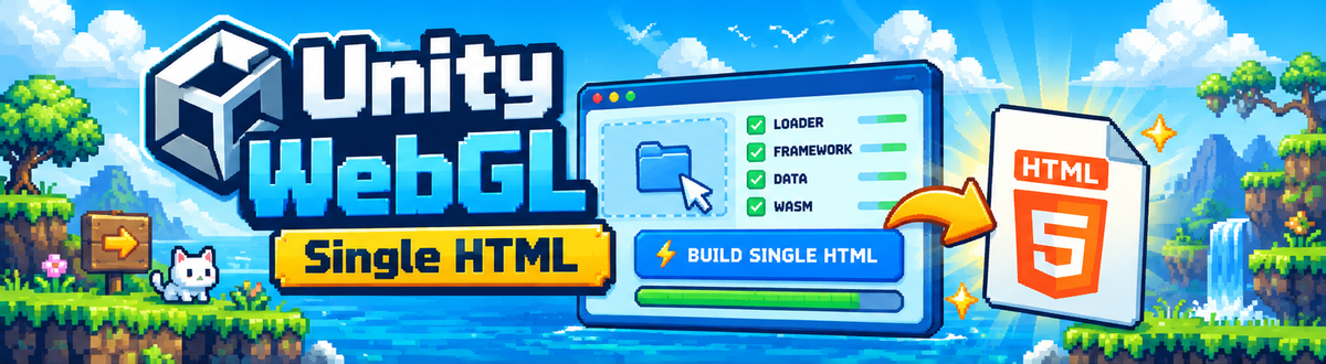 Unity WebGL Single HTML