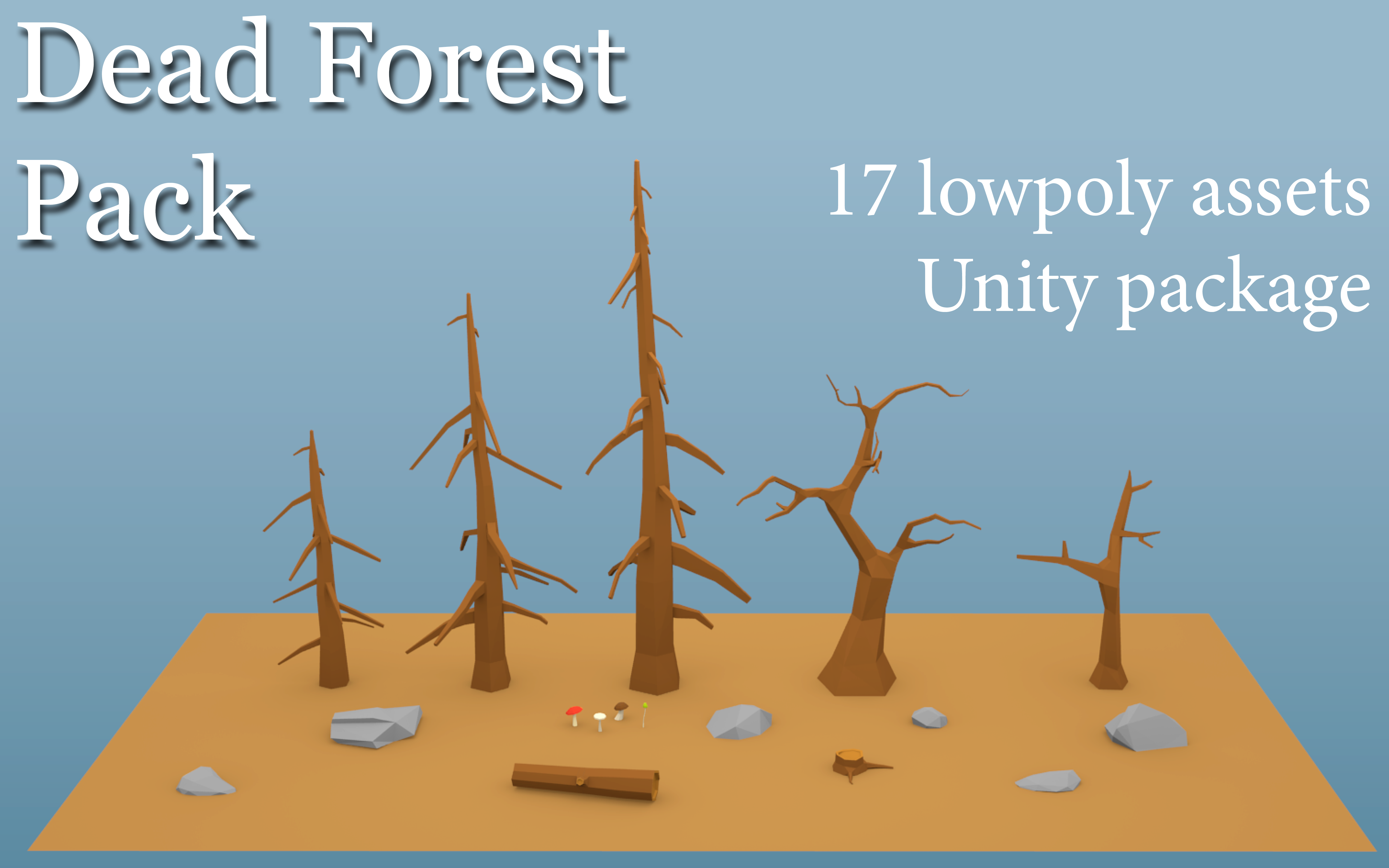 Dead Forest Pack - Lowpoly