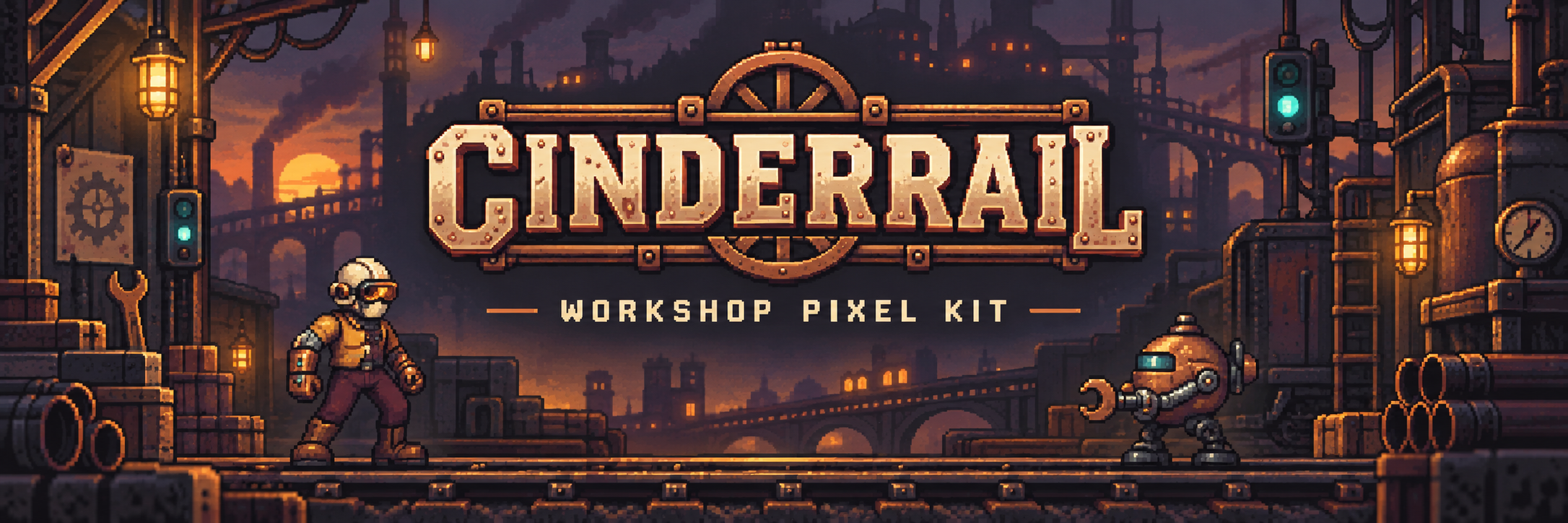Cinderrail — Workshop Pixel Kit