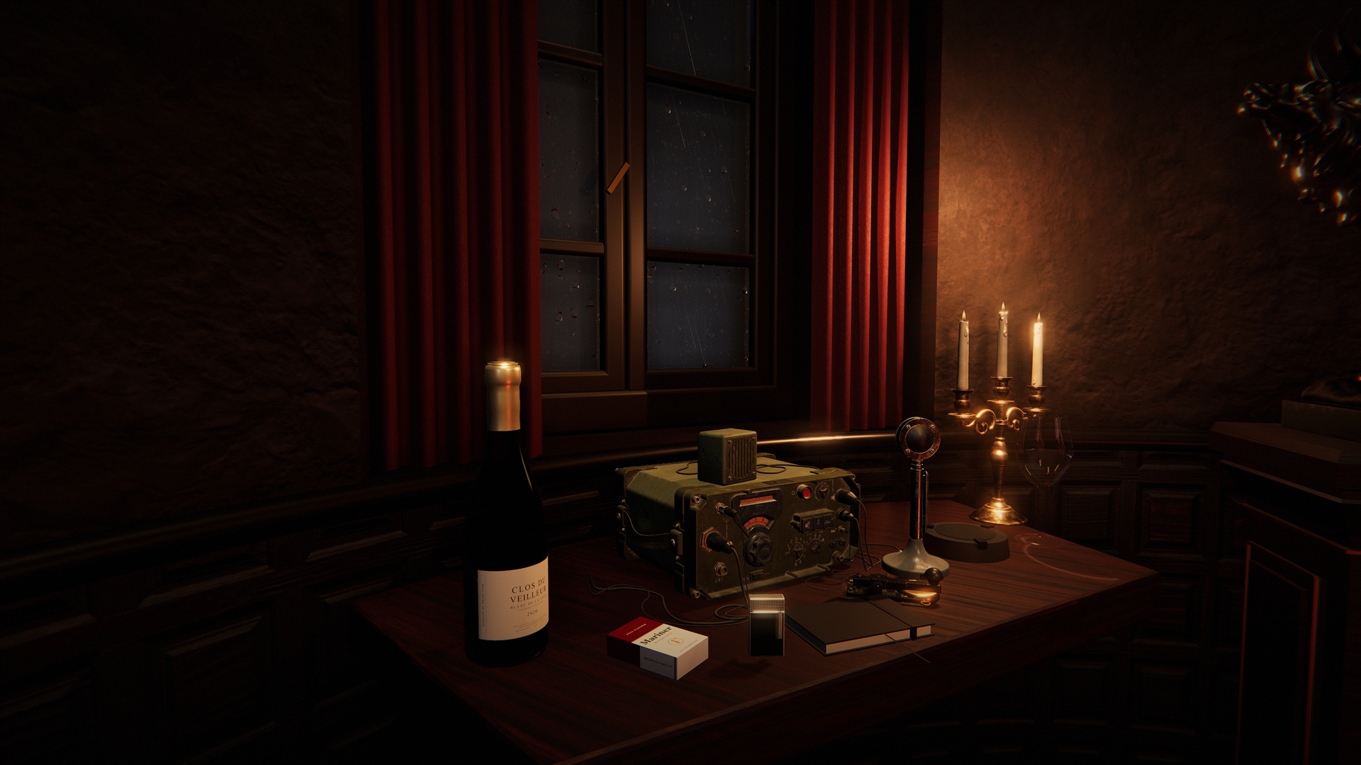 The keeper's desk