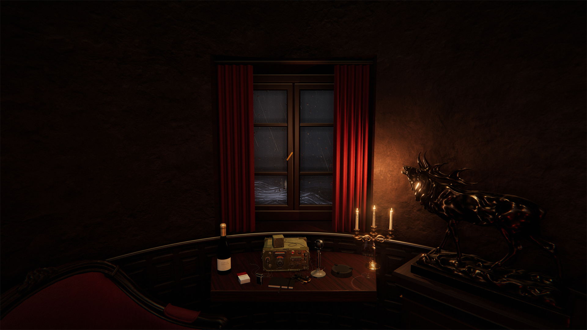 The keeper's room