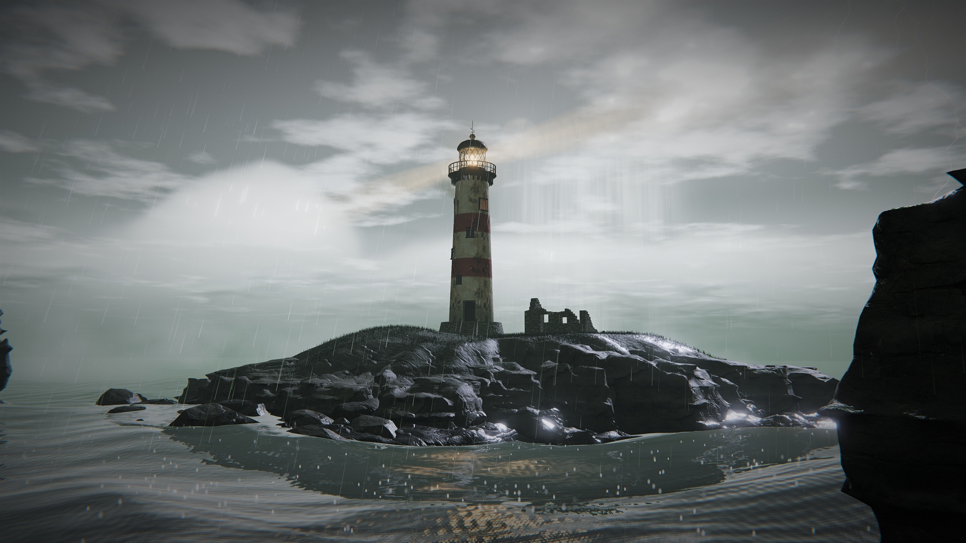 Grey storm