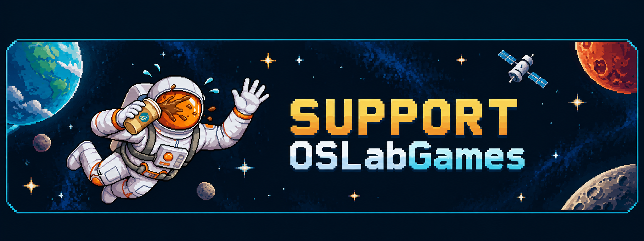 The support button