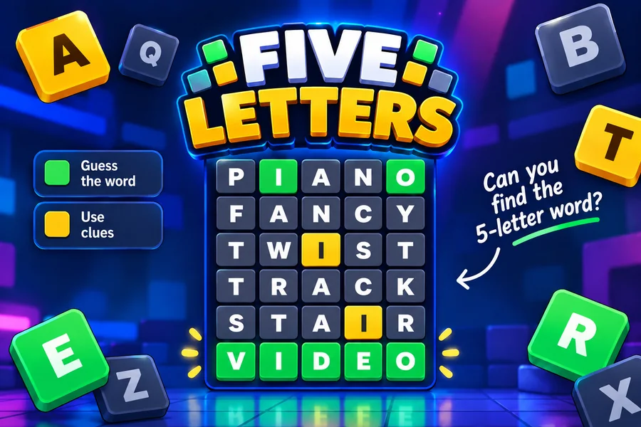 Five Letters - TikTok Live Interactive Game