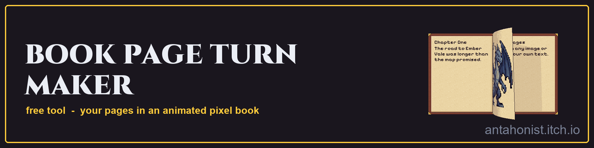 Turn Button Cutter Book Page Turn Maker 1.1 - the cover opens, and now with sound - Book ...
