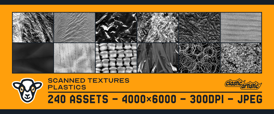 Scanned Textures – Plastics