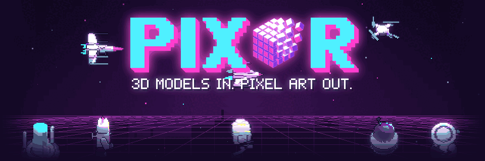 Pixor 🧊 3D to Pixel Art 👾