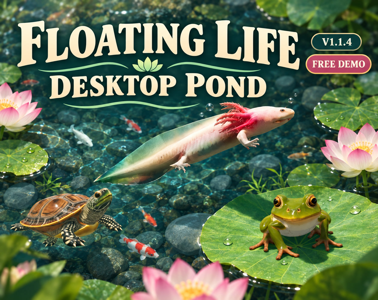 Cover image for DesktopPond | 浮生·桌面鱼塘
