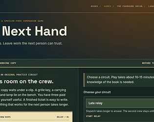 The Next Hand