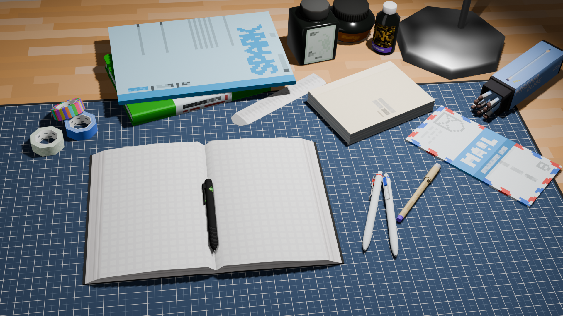 Lowpoly 3D Models - Stationary