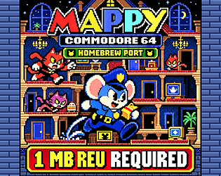 Mappy - [C64] [Free] [Platformer]