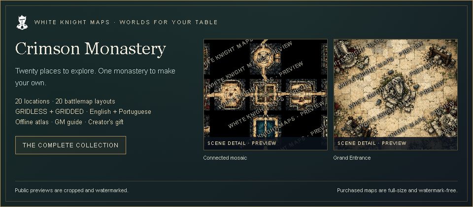 Crimson Monastery — White Knight Maps