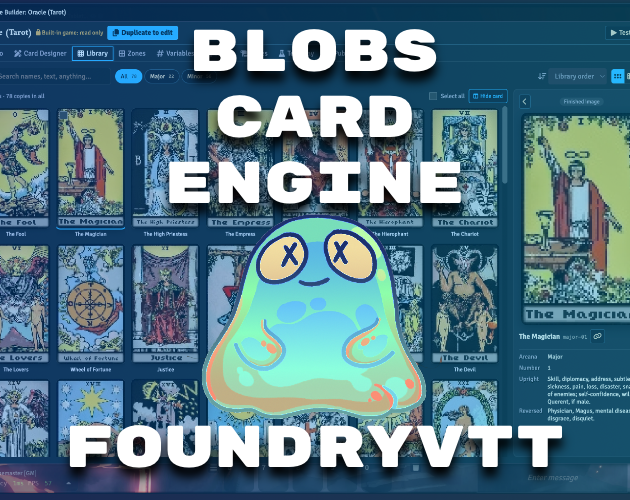 Blob's Card Engine