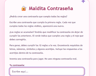 Maldita contraseña