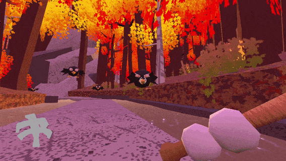making a crow fly!