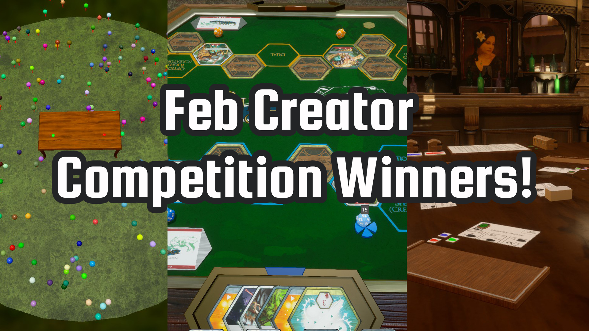 February Creator Competition Winners