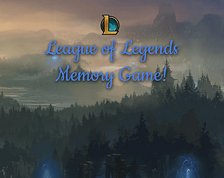 League of Legends Memory Game