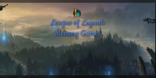 Cover image for League of Legends Memory Game