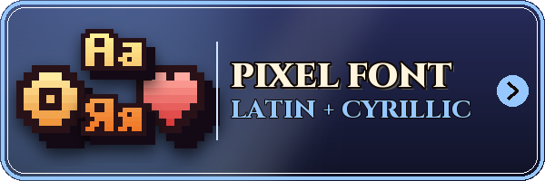 Questbook Pixel Font - Latin + Cyrillic